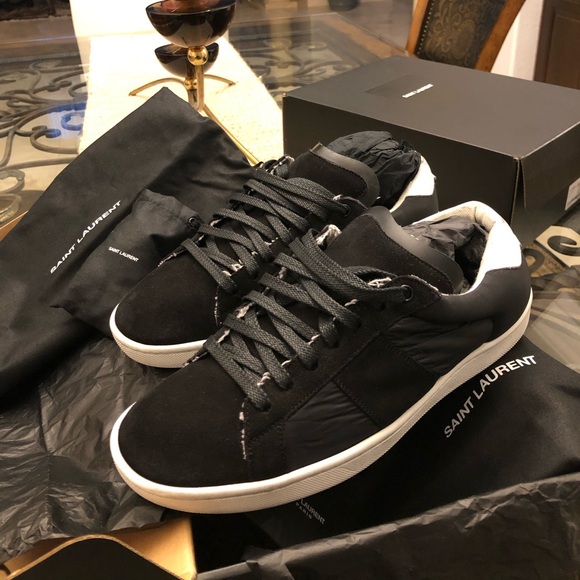 $645 Saint Laurent Shoes Size US 8 100%Authentic - Picture 4 of 11